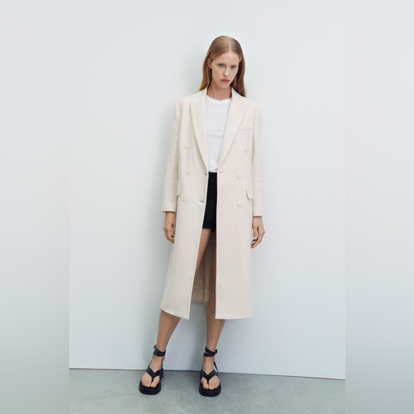 Zara Textured Weave Jacket - Picture 9 of 9